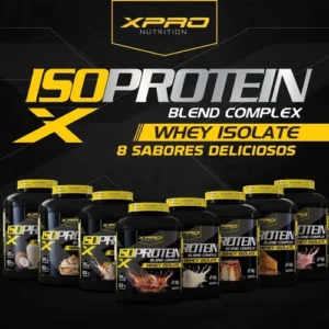 Whey Protein Iso Blend Complex Morango 2kg Zero Açúcar - XPro Nutrition - Imagem 5