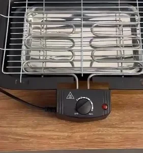 Churrasqueira Elétrica Grande Steak Grill Para Apartamento 220v Sem Fumaça Preto - Aero Home - Imagem 2