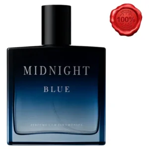 Perfume Masculino Midnight Blue 100ml Alta Fixação Sedutor - Imagem 5