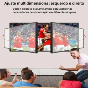 Suporte Tri-articulado Para Tv 26 A 65 Polegadas Universal - Imagem 6