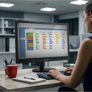 Monitor Tcn 20 Oneview Led Hd+ 60hz 5ms Hdmi/vga Bivolt Pto - Imagem 3