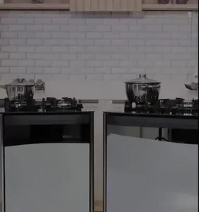 Fogão 5 Bocas Dako Magister Style Com Frente Espelhada Mesa de Vidro e Tripla Chama Bivolt - Imagem 2