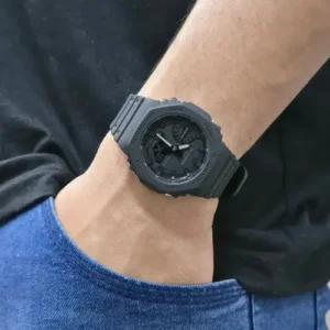 Relógio Casio G-Shock Masculino Carbon GA-2100-1A1DR Preto - Imagem 7