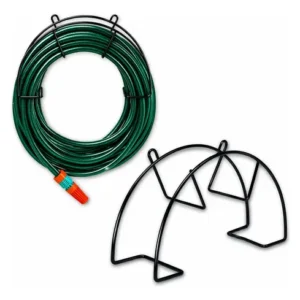 Suporte De Parede Para Mangueira De Jardim Enrolador Em Aço - Imagem 4