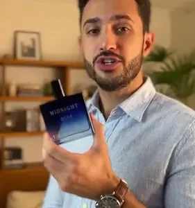 Perfume Masculino Midnight Blue 100 Ml Essencia Arabe - Imagem 13