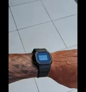 Relógio Casio G-Shock DW5600BB-1DR Digital Preto Original 200m Resistente a Impactos Pulseira de Resina Cronômetro Alarme Timer Iluminação LED - Imagem 16