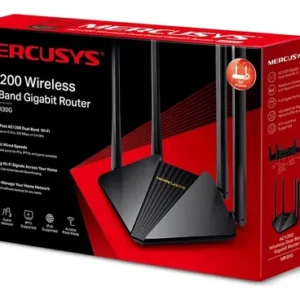 Roteador Mercusys MR30G AC1200 Wi-Fi Gigabit Banda Dupla com 4 Antenas - Imagem 2