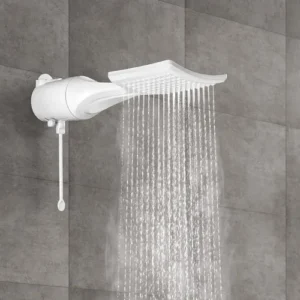 Chuveiro elétrico de parede Lorenzetti Loren Shower Ultra branco 7.500kW - Imagem 3