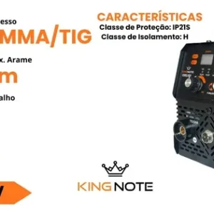 Máquina Solda Mig Sem Gás Flex Tig Lift Mma Bivolt Inversora Sinergico Com Arame Frequência 50 Hz/60 Hz 110/220v - Imagem 6