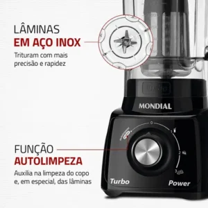 Liquidificador Turbo Power Mondial 550W - L-99 FB - Imagem 7