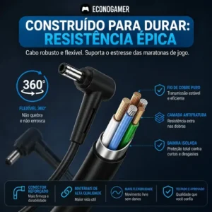 Fonte Carregador Notebook Compatível com Lenovo Ideapad S145 15api 81v70004br 330 81fe0002br Adlx65 Id S145 81v70008br 65w 320 80yh001br Bivolt Ipa-1450 3-15alc Ipa-145 20v 3.25a 110-220v Plug 4x1.7mm - Imagem 4