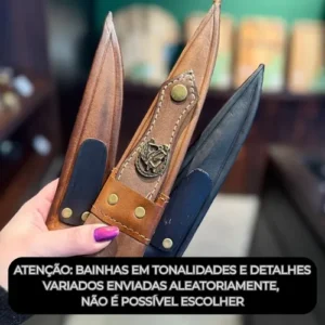 Faca Artesanal Churrasco Personalizada Com Nome E Logo 7 - Imagem 5