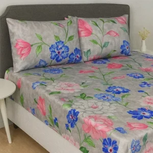 Jogo Lençol Casal 3 Peças Elástico Cama Box Percal 400 Fios - Imagem 7