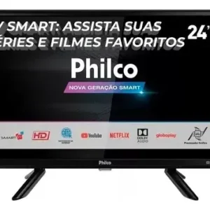 Tv Smart Digital 12v 24 Pol 12 Volts Para Caminhão + Antena - Imagem 3