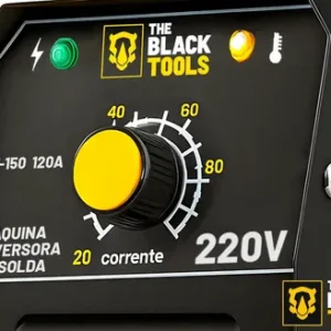 Máquina Solda Inversora Mma The Black Tools Preto 50/60hz Voltagem - Imagem 8