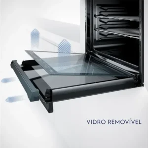 Forno de Embutir Electrolux Elétrico 80L Expert com VaporBake e Wi-fi Cinza (OE8EW) - Imagem 5