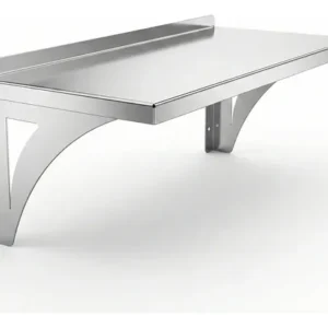 Prateleira Inox 90x26cm Aço Inoxidável Industrial Reforçada - Imagem 11