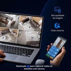 Câmera de Segurança Wifi Externa Interna Yoosee Full HD - Imagem 7
