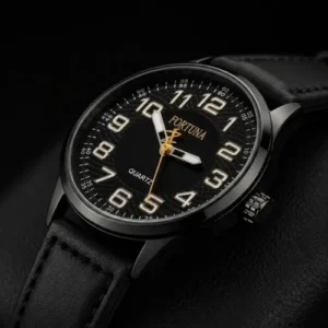 Relógio De Pulso Masculino Fortuna Old Money Minimalista - Imagem 5
