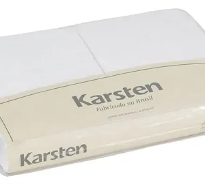Karsten Empire Fio Cardado jogo de banho cor branco - Imagem 7