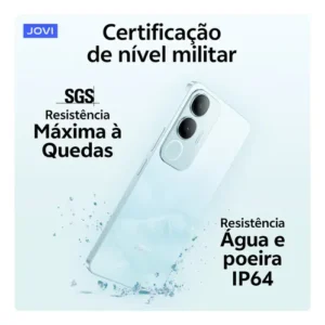 Smartphone Jovi Y19s 256gb, 4+4gb Ram Turbo, Câmera 50mp, Bateria 5500mah, Carregamento 15w, Tela 90hz - Preto Safira - Imagem 7