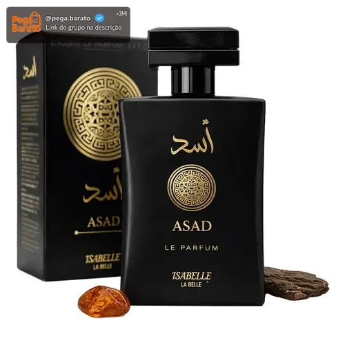 Perfume Árabe Asad Masculino Original 100ml Isabelle Parfum