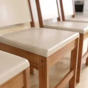 Kit 6 Cadeiras Estofadas Reforçadas Para Mesa Sala De Jantar - Blue Moby - Imagem 3