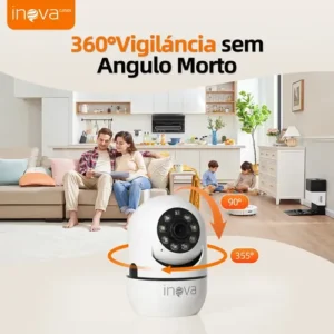 Câmera de Segurança Inova Domo Full HD 1080p com Visão Noturna e Áudio Bidirecional - Imagem 6