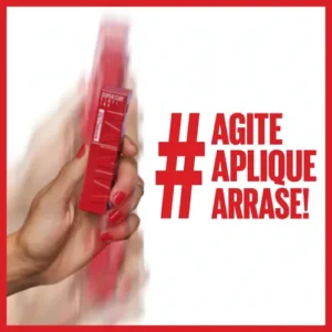 Batom Líquido, Longa Duração, Acabamento Vinil Espelhado e Efeito Gloss, Brilho Instantâneo, Conforto para os Lábios, Fórmula Vegana, Cor Cheeky, SuperStay Vinyl Ink Maybelline NY 4,2ml - Imagem 7
