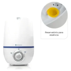Umidificador De Ar Ultrassônico Umi Pop Health 2,3l Dellamed Cor Branco - Imagem 6