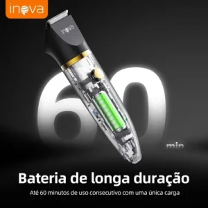 Kit Aparador Inova Elétrico 3 em 1 para Barba, Cabelo e Corpo - Imagem 2