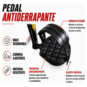 Bicicleta Spinning Ergométrica Fitness Mopower 19ba - Imagem 5