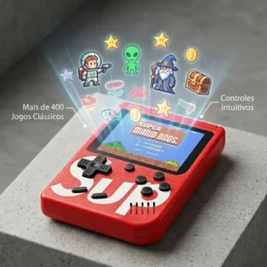 Mini Video Game Portátil Conexão Tv Av/usb Criança / Adulto - Imagem 6