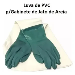 Luva Reforçada P/ Máquina De Jateamento,jato De Areia (par) - Imagem 3
