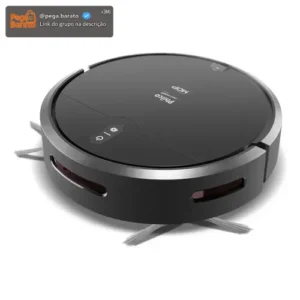 Aspirador de pó robô philco 3 em 1 pas23 Com Mop Preto - Imagem 1