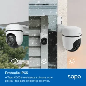 TP-Link Tapo C500 Câmera de Segurança Wifi 1080P 360° Colorida IP65 - Imagem 4