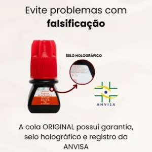 Cola Alongamento Cilio Fio Fio Elite Hs-10 3ml Premium 3 Seg - Imagem 9