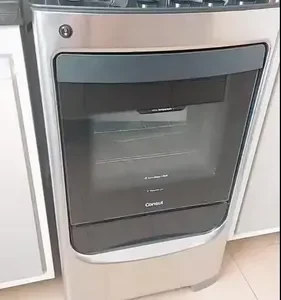 Fogão Consul 4 Bocas Inox Mesa de Vidro CFO4VAR - Imagem 2