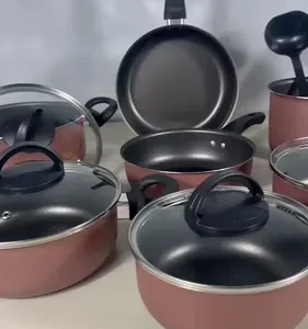 Conjunto Panelas Antiaderente 10 Peças Teflon Várias Cores - Imagem 11
