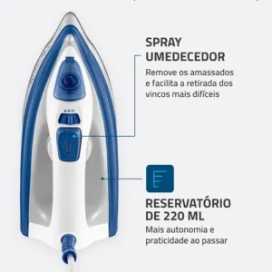 Ferro A Vapor Mondial 1200w FVN-01-BL - Imagem 7