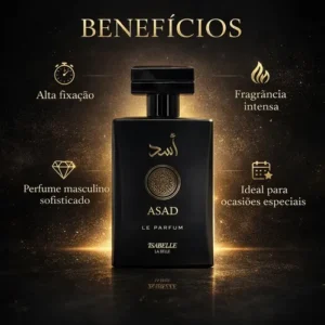 Perfume Árabe Asad Masculino Original 100ml Isabelle Parfum - Imagem 8