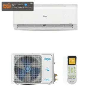 Ar Condicionado Elgin Eco Inverter II Wi-Fi - 9.000 BTU Quente e Frio Compatível com Alexa e Google Home - Imagem 1