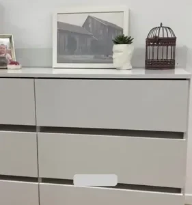 Cômoda Com 6 Gavetas 120cm Multimóveis Mp4396 Madeirado - Imagem 2
