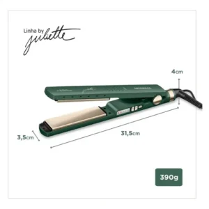 Prancha Alisadora By Juliette Mondial Verde Oliva Bivolt P-JU-02 - Imagem 8