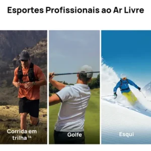 Smartwatch HUAWEI WATCH GT 6 Pro 46mm Bateria com Autonomia de Até 21 Dias Mais de 100 Modos Esportivos Corrida de Trilha Golfe Ciclismo Análise de ECG Compatível com iOS e Android GPS Preto - Imagem 7