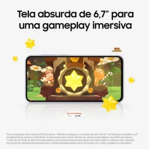Celular Samsung Galaxy A36 5g 256gb 8gb Ram Branco - Imagem 5