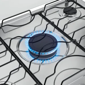 Fogão 5 Bocas Branco A Gás Com Mesa Inox Atlas Mônaco Top - Imagem 4