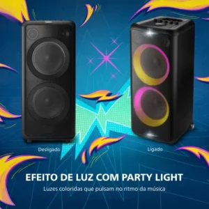 Caixa De Som Bluetooth TAX5208/78 1600w Philips Preto - Imagem 6