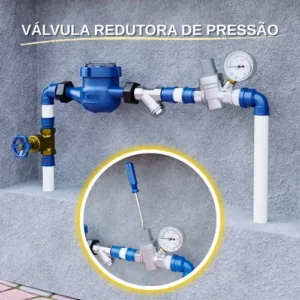 Kit Pressurizador Valvula Redutora De Pressao Com Duchao - Imagem 7