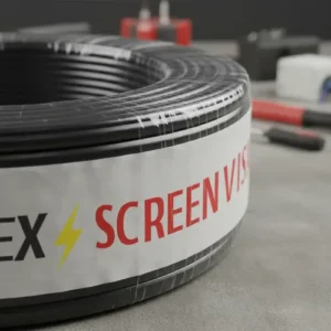 Fio 4mm Cabo Flexível Rolo Com 50 metros Elétrico 750v Cor Preto Marca Screen Vision - Imagem 5